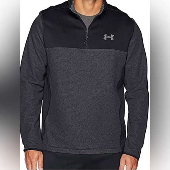 Under Armour Other - 🖤 Under Armour ColdGear Quarter-Zip Pullover — Gray & Black — Size M Mens 🖤